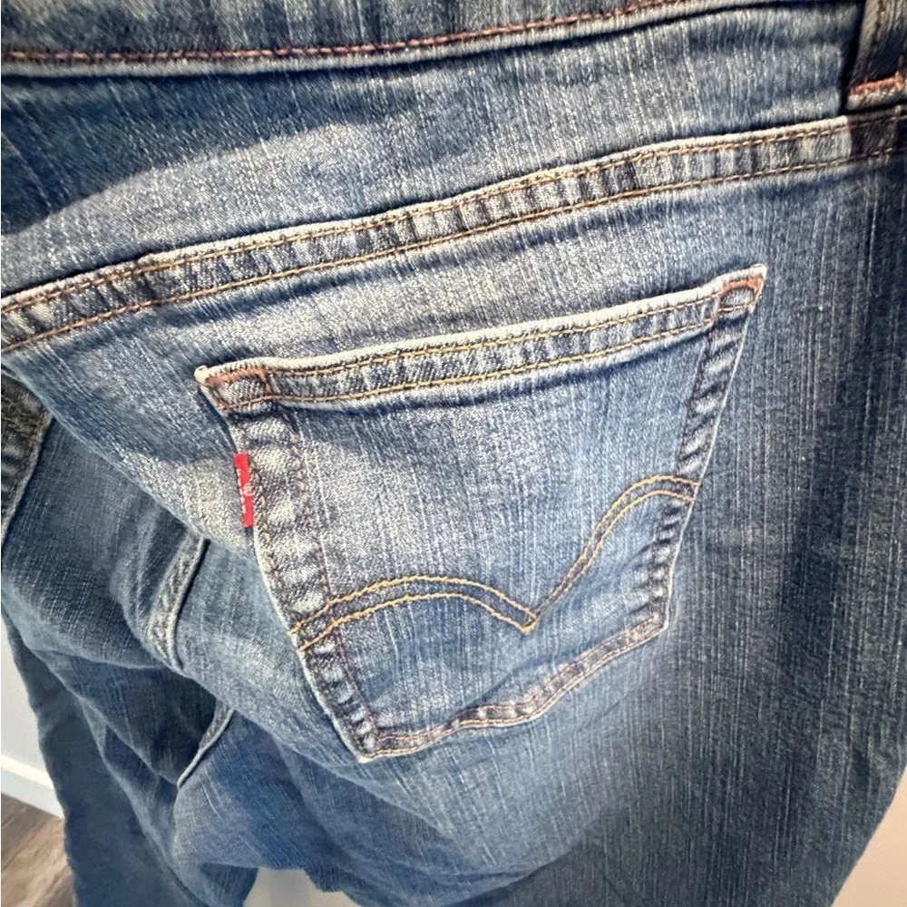 Levi’s 590 Bootcut Jeans Women’s 20S Plus Size Stretch Denim Blue
